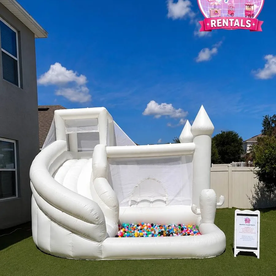 Inflatable bounce house rental
