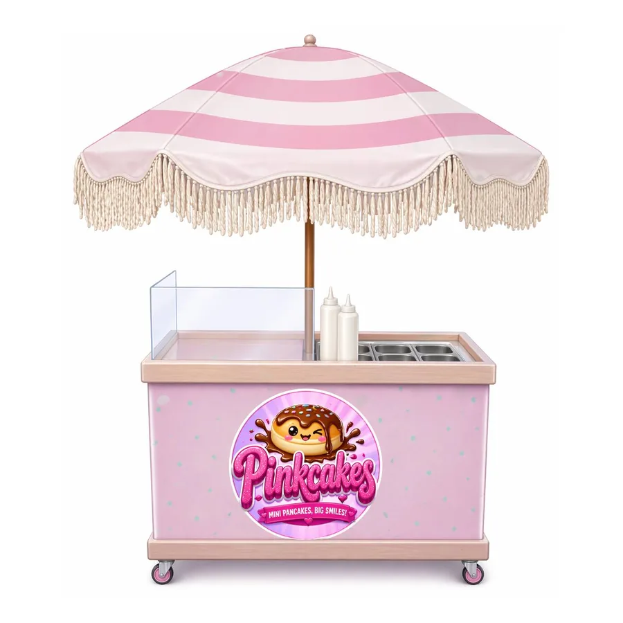Mini pancakes cart rental